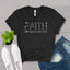 Faith Rhinestone Shirt: Christian Worship Comfort Colors Tee