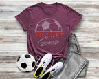Atlanta Rhinestone Soccer Shirt: Retro Game Day Tee