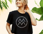 Rhinestone Aquarius T-Shirt: Comfort Colors Zodiac Astrology Tee