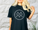 Rhinestone Aquarius T-Shirt: Comfort Colors Zodiac Astrology Tee