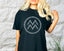 Rhinestone Aquarius T-Shirt: Comfort Colors Zodiac Astrology Tee