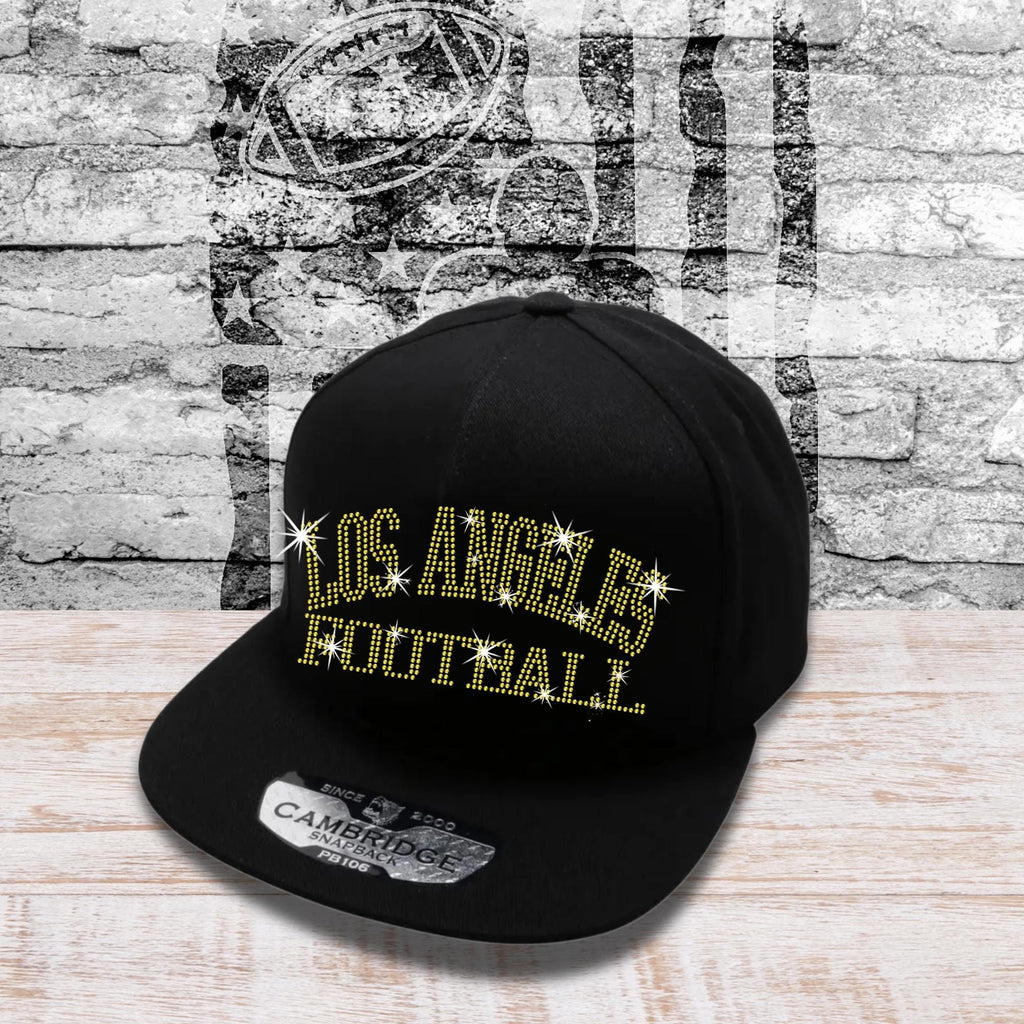 Los Angeles Football Rhinestone Cap: Game Day Snapback
