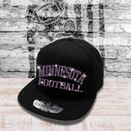 Minnesota Football Rhinestone Snapback Cap: Team Game Day Headwear