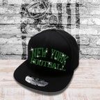 New York Football Rhinestone Snapback Cap: Game Day Headwear