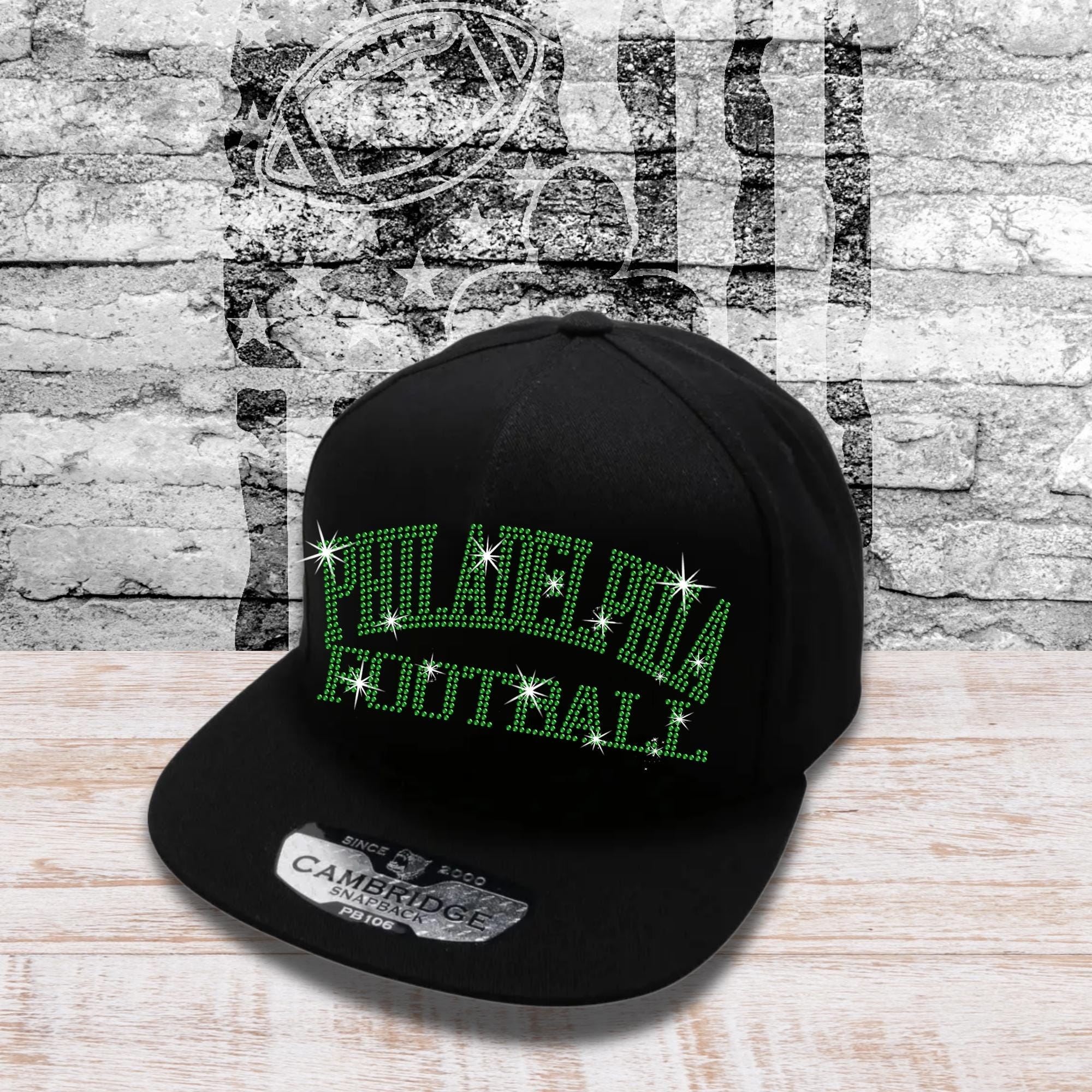 Philadelphia Football Rhinestone Snapback: Team Spirit Trucker Hat Secondary image