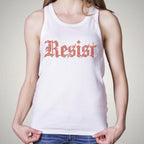Resist Rhinestone T-Shirt: Social Justice Feminist Tee