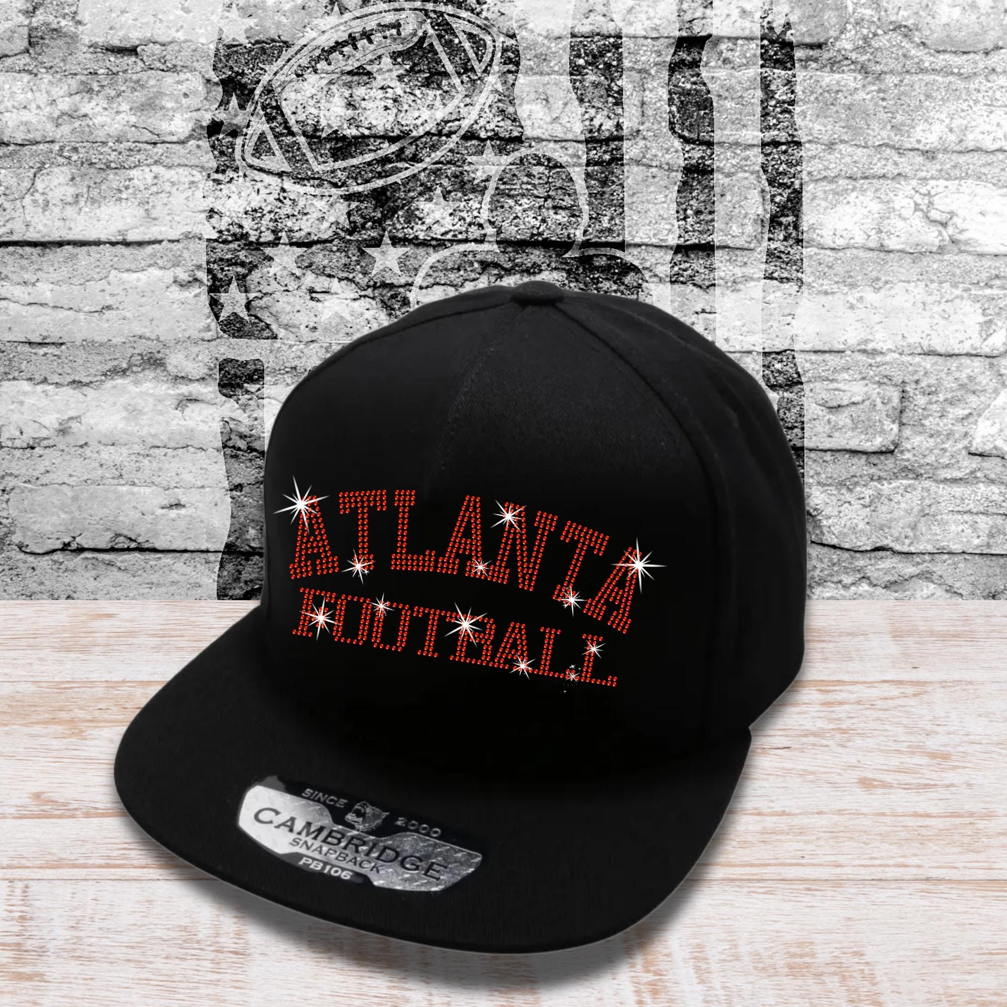 Atlanta Football Rhinestone Trucker Hat: Game Day Headwear