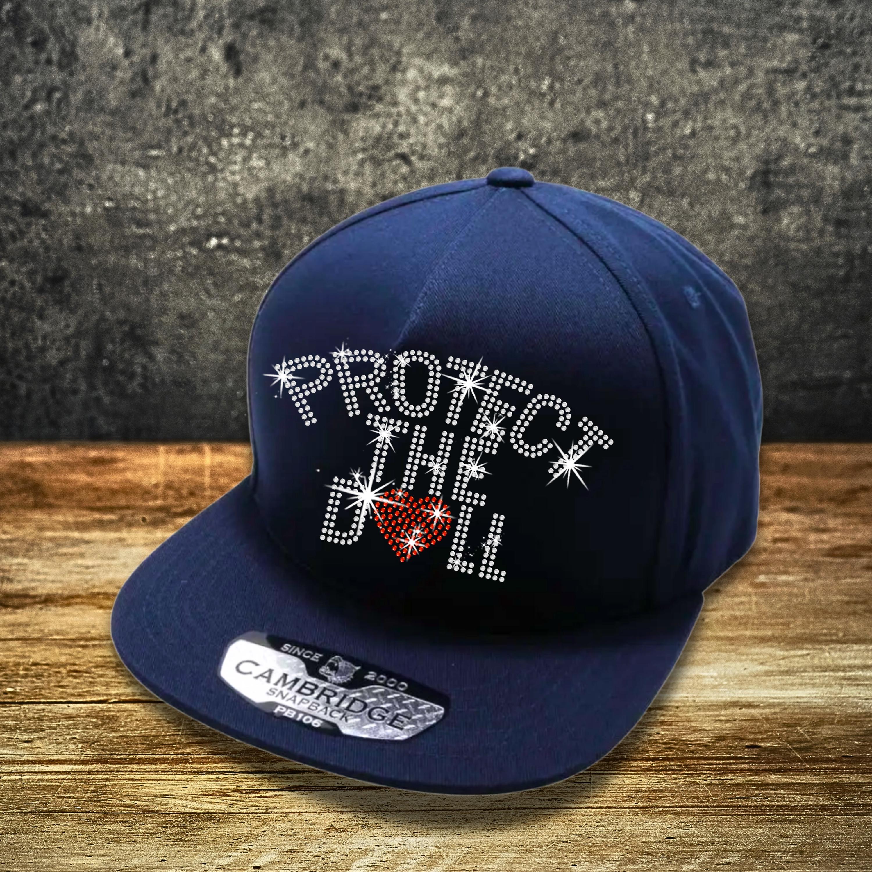 Protect The Dolls Rhinestone Snapback: Feminist Trucker Hat Main image