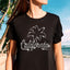 California Palm Rhinestone T-Shirt: Retro Beach Souvenir Tee