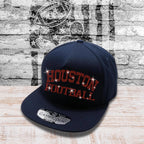 Houston Football Rhinestone Snapback Cap: Team Spirit Headwear