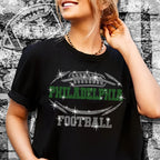 Philadelphia Rhinestone Football T-Shirt: Game Day Fan Tee