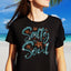 Salty Soul Rhinestone T-Shirt: Beach Vacation Tee