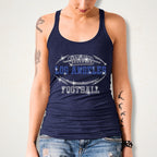 Los Angeles Rhinestone T-Shirt: Sparkling Football Fan Style