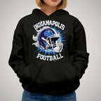 Indianapolis Football Rhinestone Shirt: Sparkling Game Day Tee DTF Rhinestone Mix