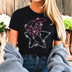 Rhinestone Cowgirl Boots T-Shirt: Sparkly Western Bachelorette Party