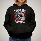 Tampa Bay Football Rhinestone Shirt: Game Day Sparkle Tee DTF and Rhinestone Mix