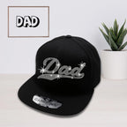Dad Rhinestone Snapback Hat: Retro Style Baseball Cap