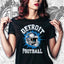 Detroit Football Rhinestone Shirt: Sparkly Game Day Tee DTF Rhinestone Mix