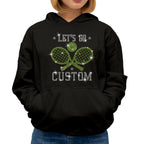 Custom Rhinestone Tennis T-Shirt: Personalized Sports Tee