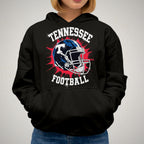 Tennessee Football Rhinestone Bling Shirt: Game Day Tee DTF and Rhinestone Mix