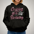 Custom Rhinestone Cruising Birthday Shirt: Personalized Bling Tee