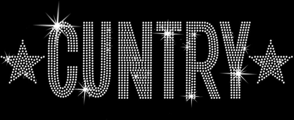 Sparkly Rhinestone Country Music Shirt: Funny Western Cowgirl Tee