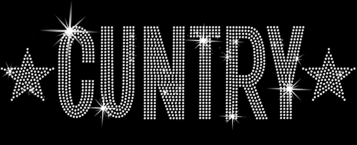 Sparkly Rhinestone Country Music Shirt: Funny Western Cowgirl Tee