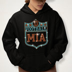 Miami Football Rhinestone Shirt: Game Day Fan Apparel