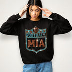 Miami Football Rhinestone Shirt: Game Day Fan Apparel