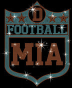 Miami Football Rhinestone Shirt: Game Day Fan Apparel