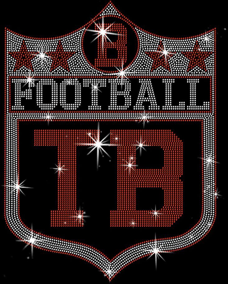 Tampa Bay Rhinestone Football Fan Shirt: Game Day Team Spirit