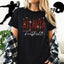 Atlanta Rhinestone Football Shirt: Sparkling Game Day Tee