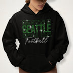 Seattle Rhinestone Gameday Shirt: Unisex Football Fan Apparel
