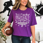 Baltimore Rhinestone Football Shirt: Game Day Fan Apparel