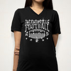 Jacksonville Rhinestone Football Shirt: Game Day Tee