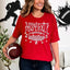 Kansas City Rhinestone Football Shirt: Sparkling Game Day Tee