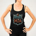 Miami Football Rhinestone Shirt: Game Day Fan Apparel