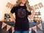 Rhinestone New England Football Fan Shirt: Stylish Game Day Tee