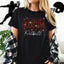 Houston Rhinestone Football Fan Shirt: Sparkling Gameday Apparel