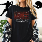 San Francisco Rhinestone Gameday Shirt: Sparkling Football Fan Apparel