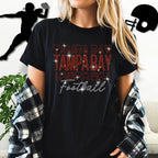 Tampa Bay Rhinestone Gameday Shirt: Retro Football Team Top