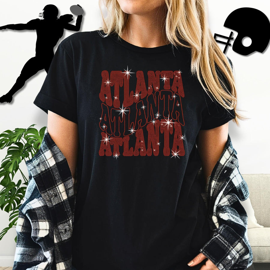 Atlanta Rhinestone Football Apparel