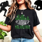 Philadelphia Rhinestone Football Shirt: Game Day Bling Tee