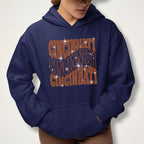 Cincinnati Rhinestone Shirt: Tailgating Game Day Football Sparkle Tee