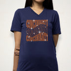 Cincinnati Rhinestone Shirt: Tailgating Game Day Football Sparkle Tee