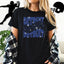 Detroit Rhinestone Shirt: Tailgate Sunday Sports Tee Shirt for Game Day