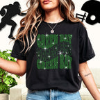 Green Bay Rhinestone Shirt: Unique Sports Fan T-shirt
