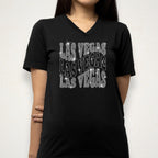 Las Vegas Rhinestone Shirt: Bling Football Fans Shirt