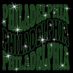 Philadelphia Rhinestone Shirt: Bling Sunday Football Fans Tee