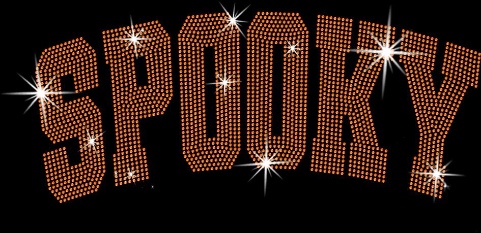 Spooky Rhinestone Halloween Shirt: Bling Fall Sweatshirt